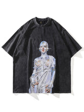 Distressed T-Shirts - Oberteile für Herren